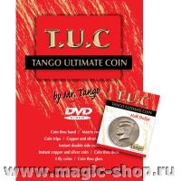 Tango Ultimate Coin (T.U.C) Half dollar with instructional DVD by Tango