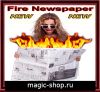 Горящая газета | Fire newspaper