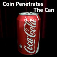Монета в банке | Coin Penetrates The Can