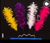 Султанчики от Торы |Hamed Colorful Feather Sticks
