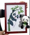игрушка панда с картины